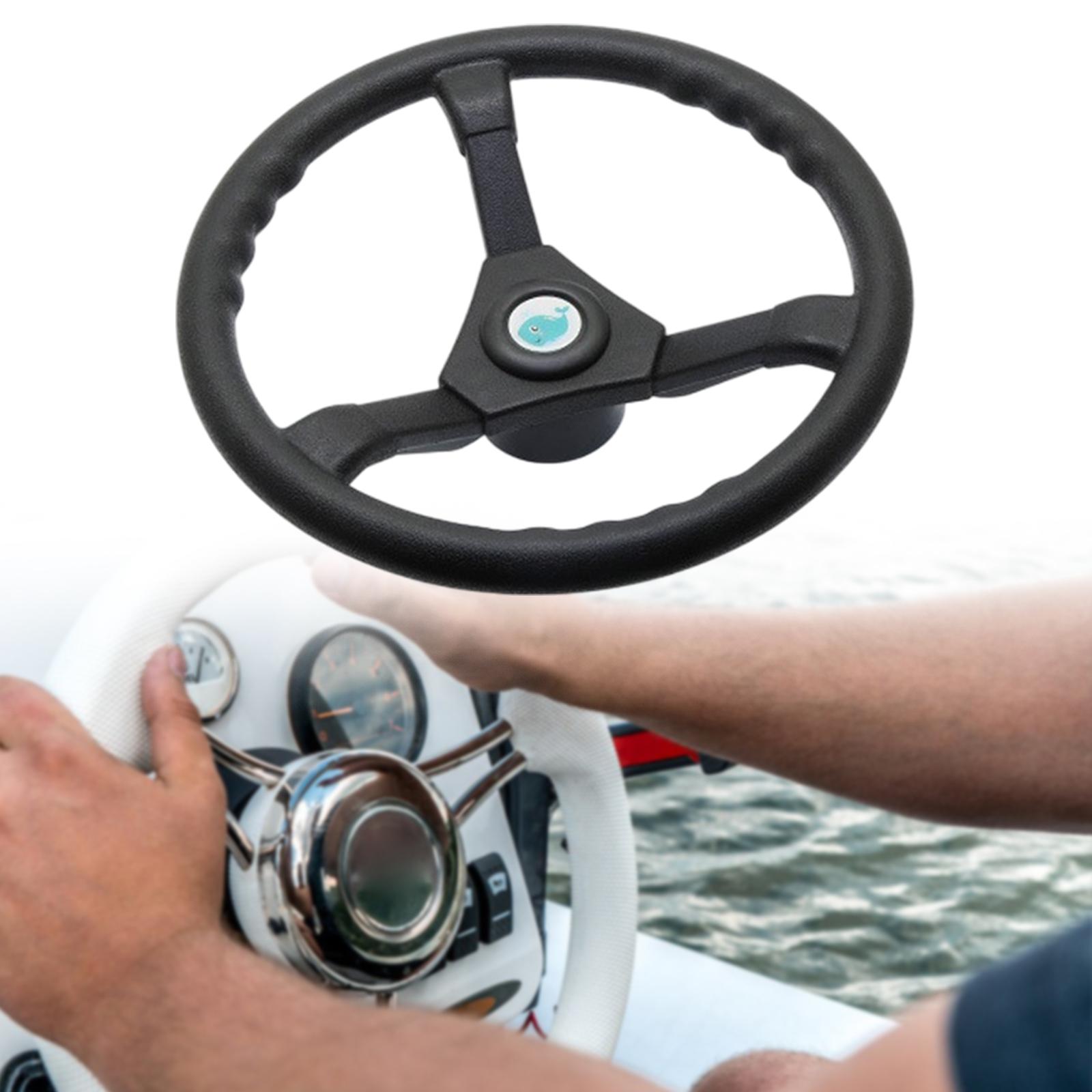 Fishing Boat Outboard Motor - Marine Steering Wheel Stable Nylon Grip