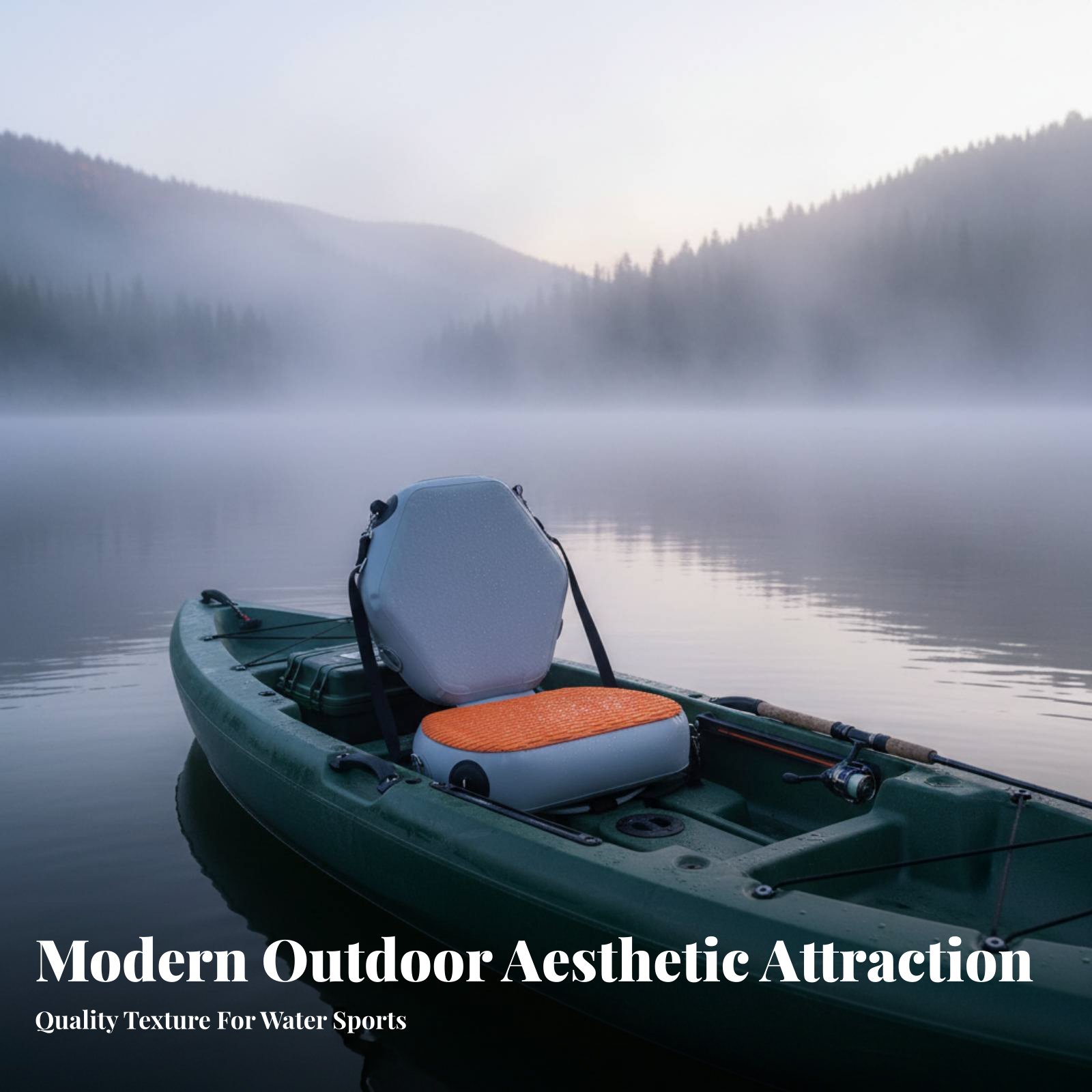 Fishing Boat Paddle - Inflatable Kayak Seat Wear-Resistant Inflatable Fishing