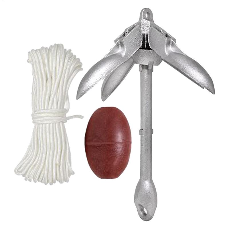 Fishing Boat Anchor - Canoe Anchoring Boat Anchoring System Kit