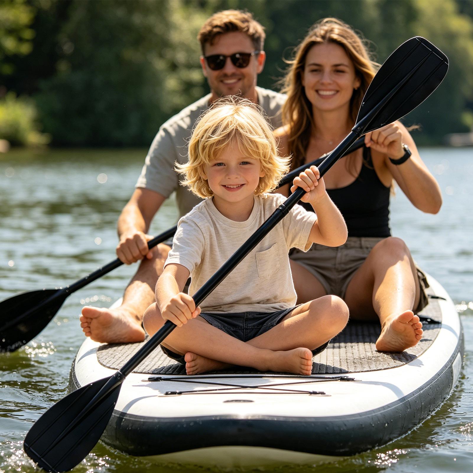 Carbon Fiber Paddle 2 Section  - Fishing Boat Oar ulasan dan harga