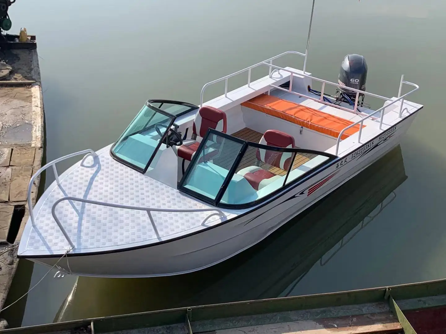 KAIP Luxury Aluminum Yacht 5.2 - Fishing Boat Aluminum ulasan dan harga