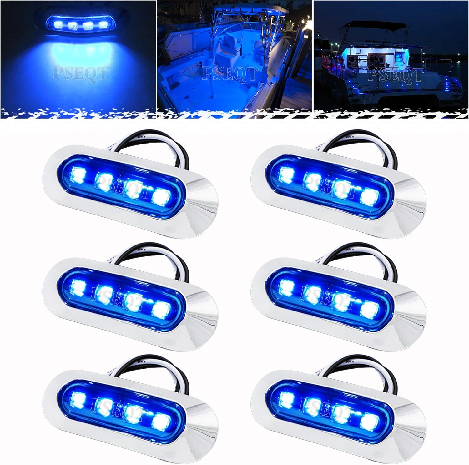3.8 Waterproof Boat Marine LED - Fishing Boat Navigation Light ulasan dan harga