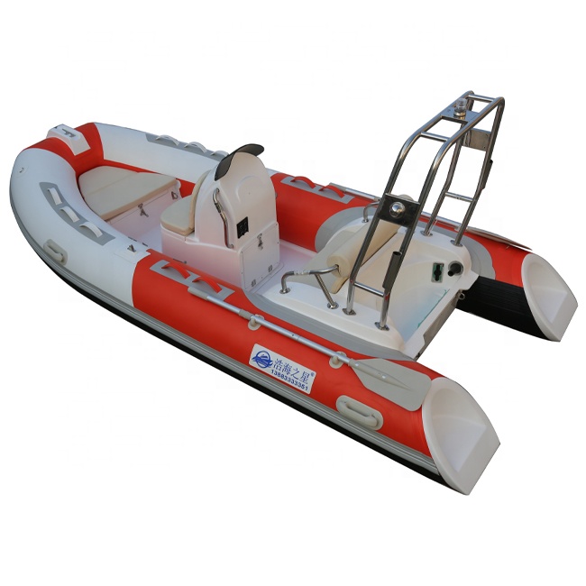 13ft 3.9m Double Model Hypalon - Fishing Boat Inflatable ulasan dan harga
