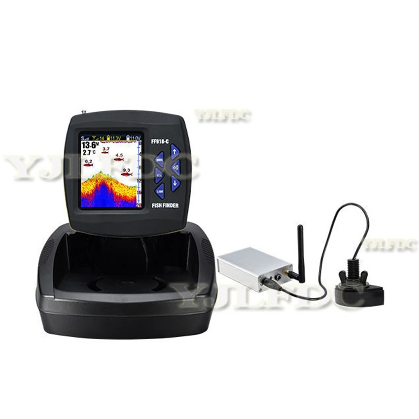 FF918-CWL Remote Control Bait  - Fishing Boat Depth Finder ulasan dan harga