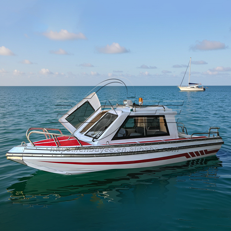 17.6ft/5.38m High Speed Cabin  - Fishing Boat Fiberglass ulasan dan harga