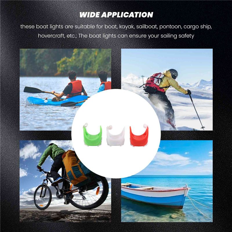 A21E-4 X LED Boat Navigation L - Fishing Boat Navigation Light ulasan dan harga