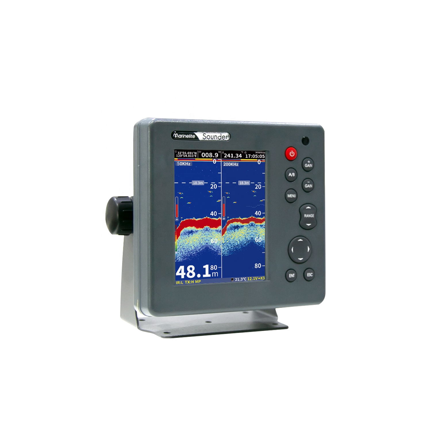 Commercial 6-inch Fish Finder  - Fishing Boat Depth Finder ulasan dan harga