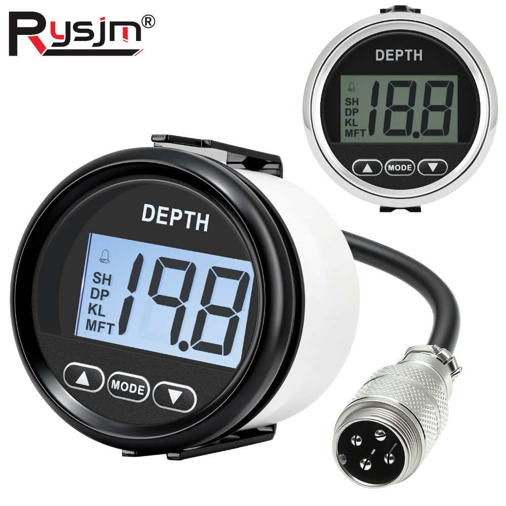 New Depth Detector 52mm/2in Ma - Fishing Boat Gps ulasan dan harga