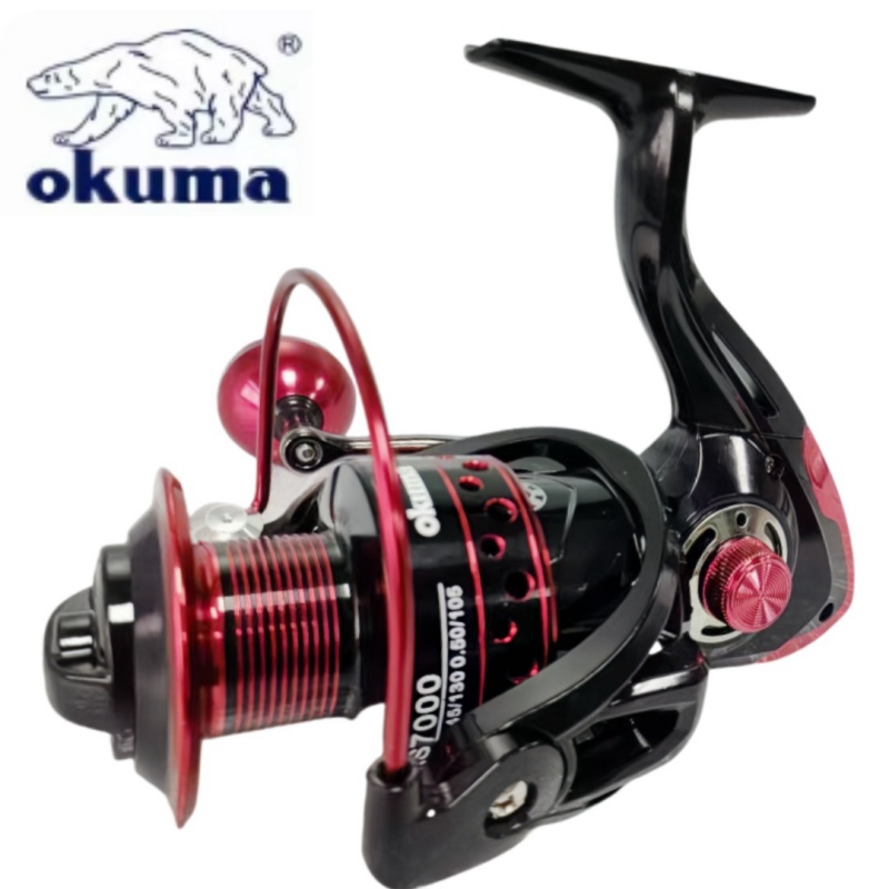 Okuma-Spinning Reel, All Metal - Fishing Boat Steering Wheel ulasan dan harga