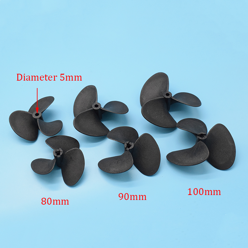 Rc Boat 3Blades propeller 80mm - Fishing Boat Trolling Motor ulasan dan harga