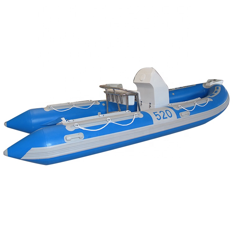 RIB520A Rigid Hull Inflatable  - Fishing Boat Outboard Motor ulasan dan harga