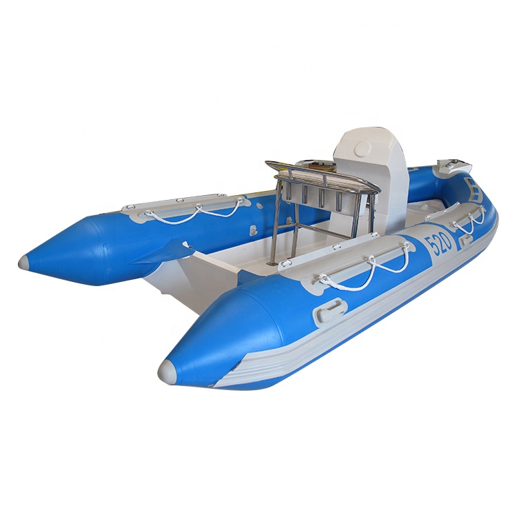 RIB520A Rigid Hull Inflatable  - Fishing Boat Outboard Motor ulasan dan harga