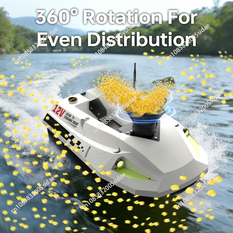 T2Remote Control Bait Spreader - Fishing Boat Anchor Winch ulasan dan harga