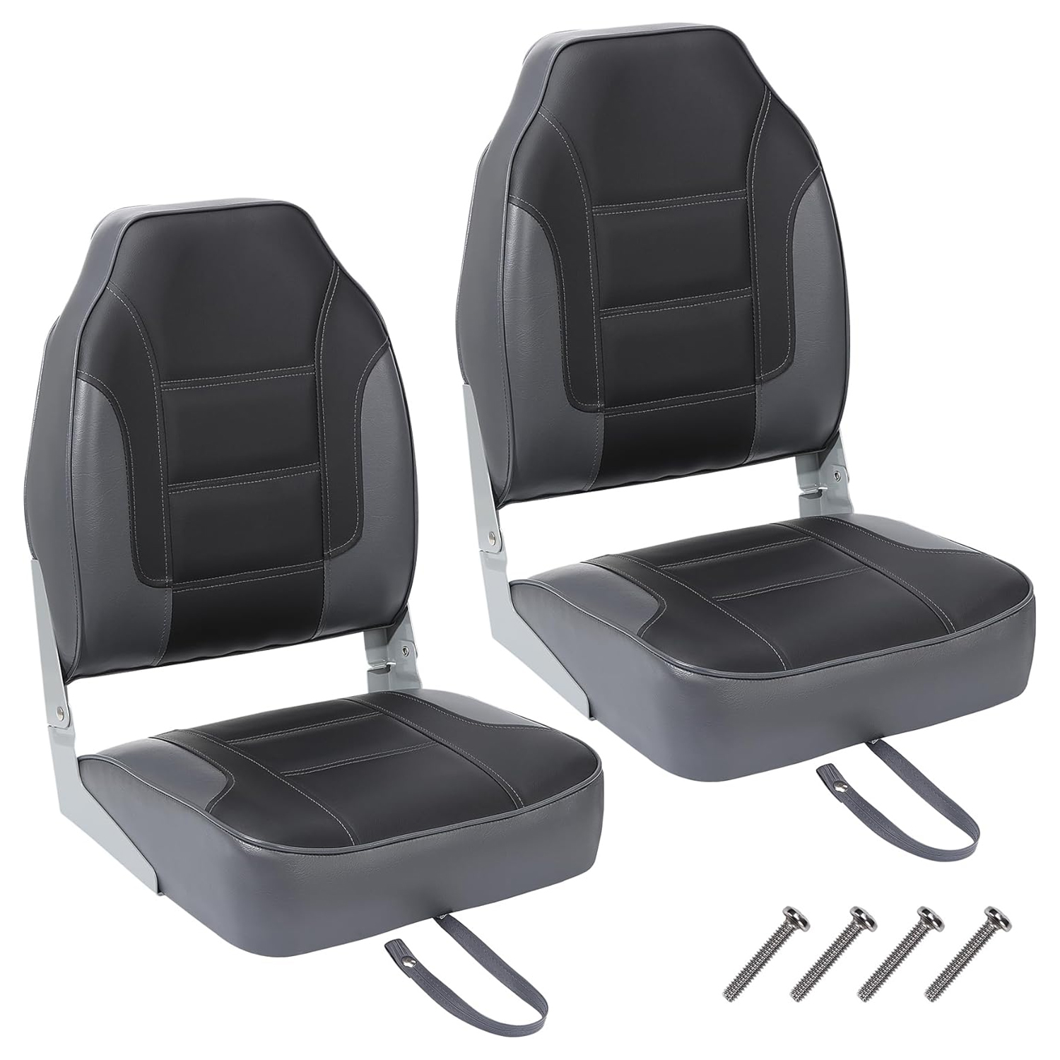 2 Pack Folding Boat Seats, Hig - Fishing Boat Seat ulasan dan harga