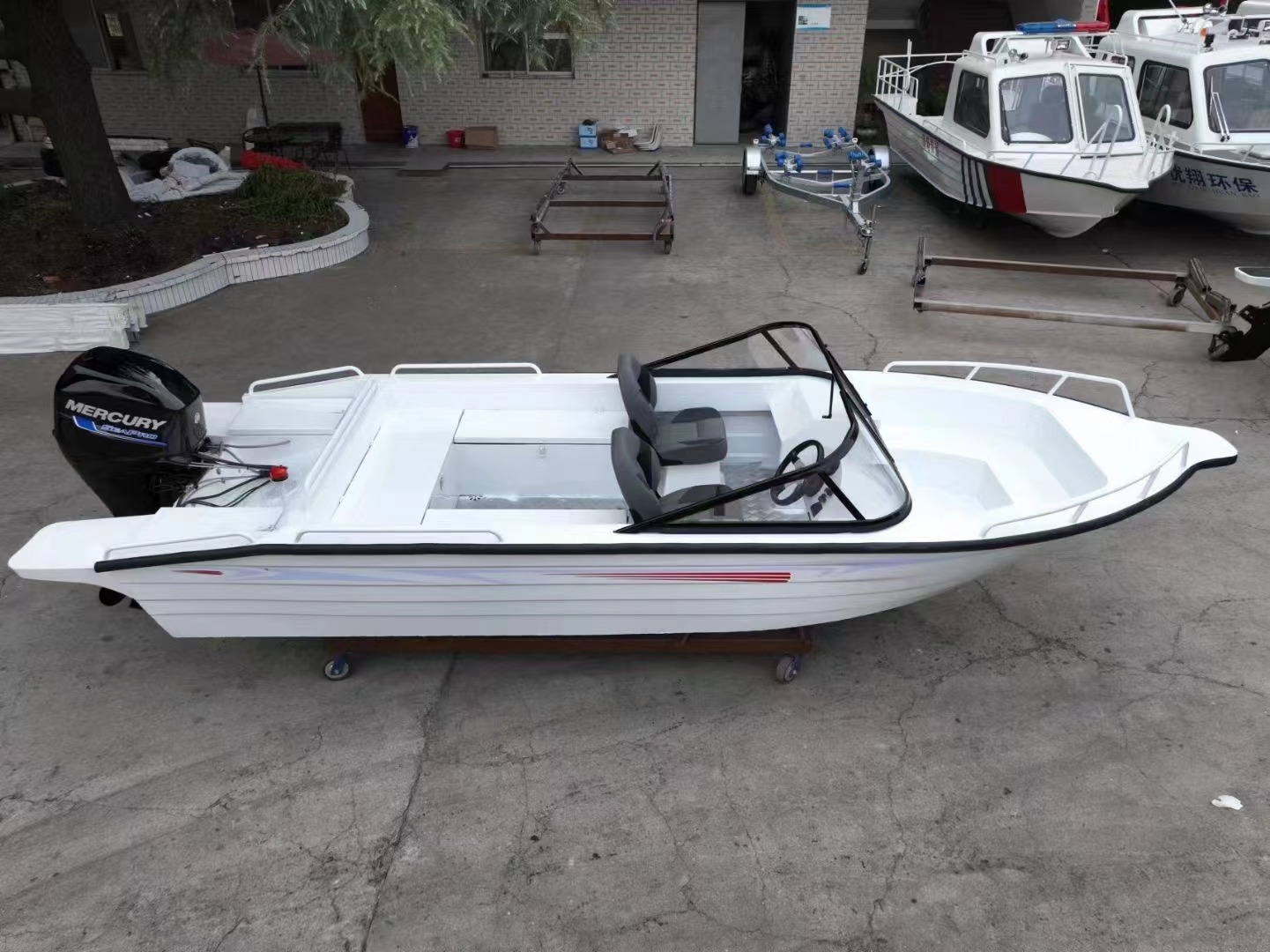 Flat Aluminum Sea Boat Alloy B - Fishing Boat Aluminum ulasan dan harga