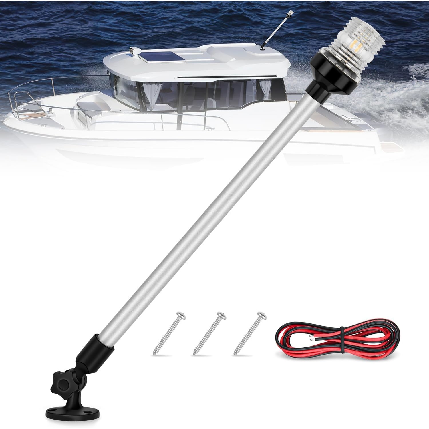 Nilight Marine Boat Stern Ligh - Fishing Boat Anchor ulasan dan harga