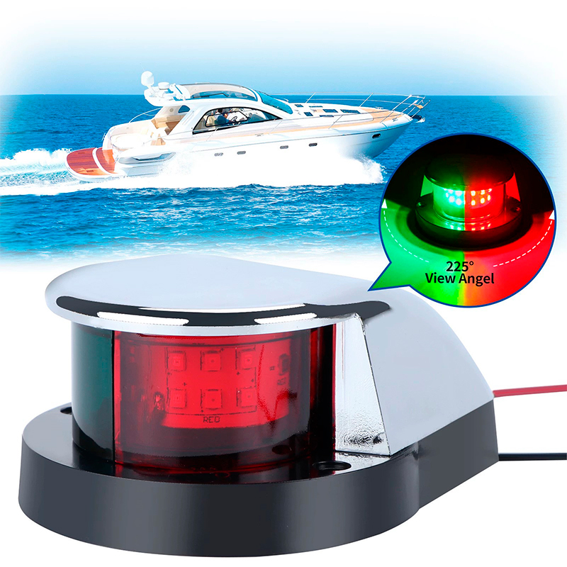 12V LED Marine Navigation Ligh - Fishing Boat Navigation Light ulasan dan harga