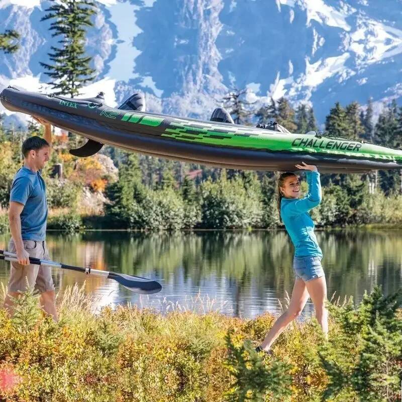 1/2 Person Kayaker Inflatable  - Fishing Boat Inflatable ulasan dan harga