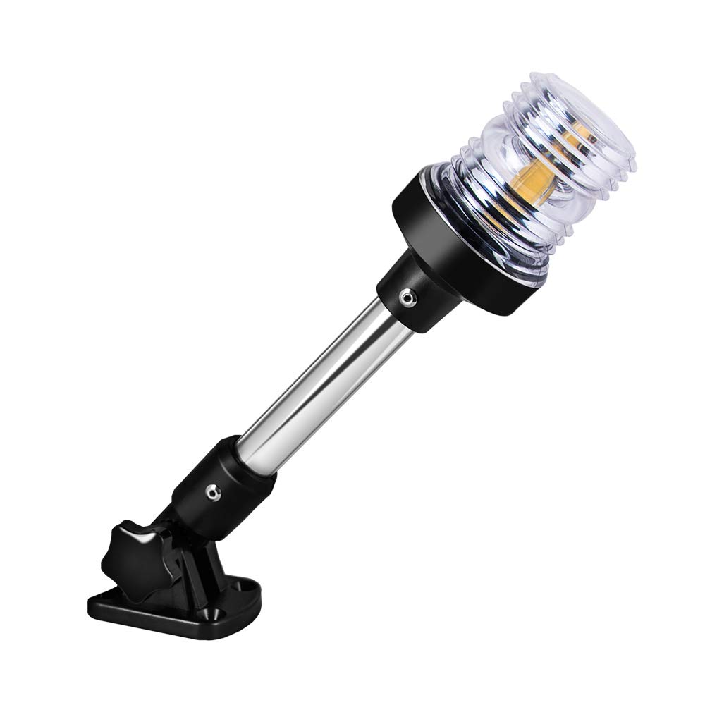 360 Degree White LED Fold Down - Fishing Boat Anchor ulasan dan harga