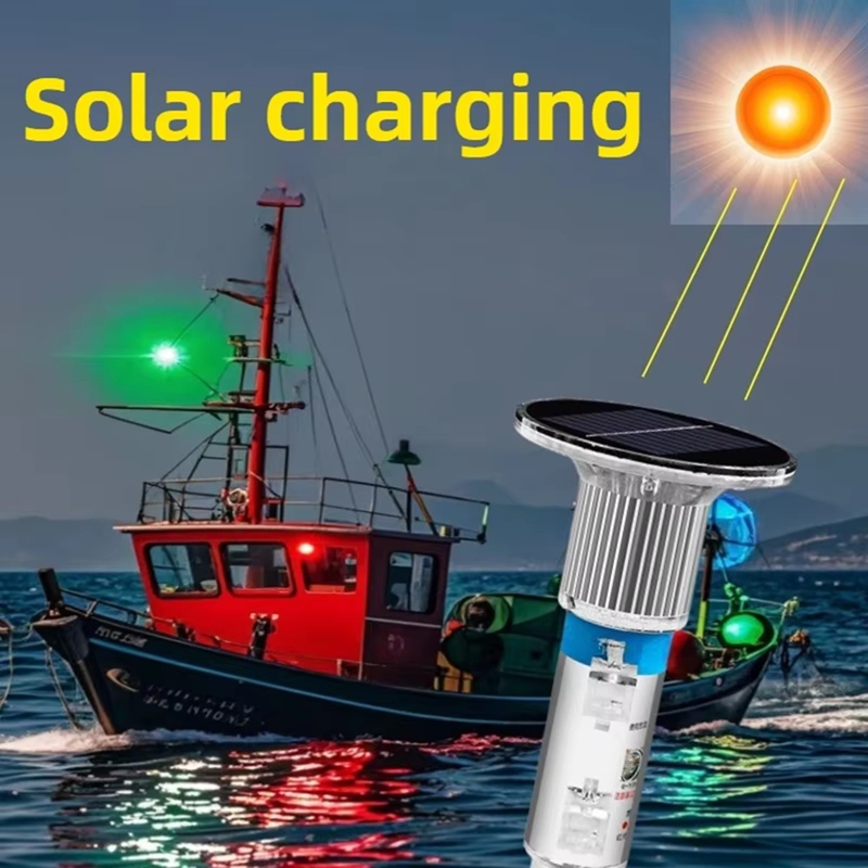 Waterproof Solar Signal Light  - Fishing Boat Anchor ulasan dan harga