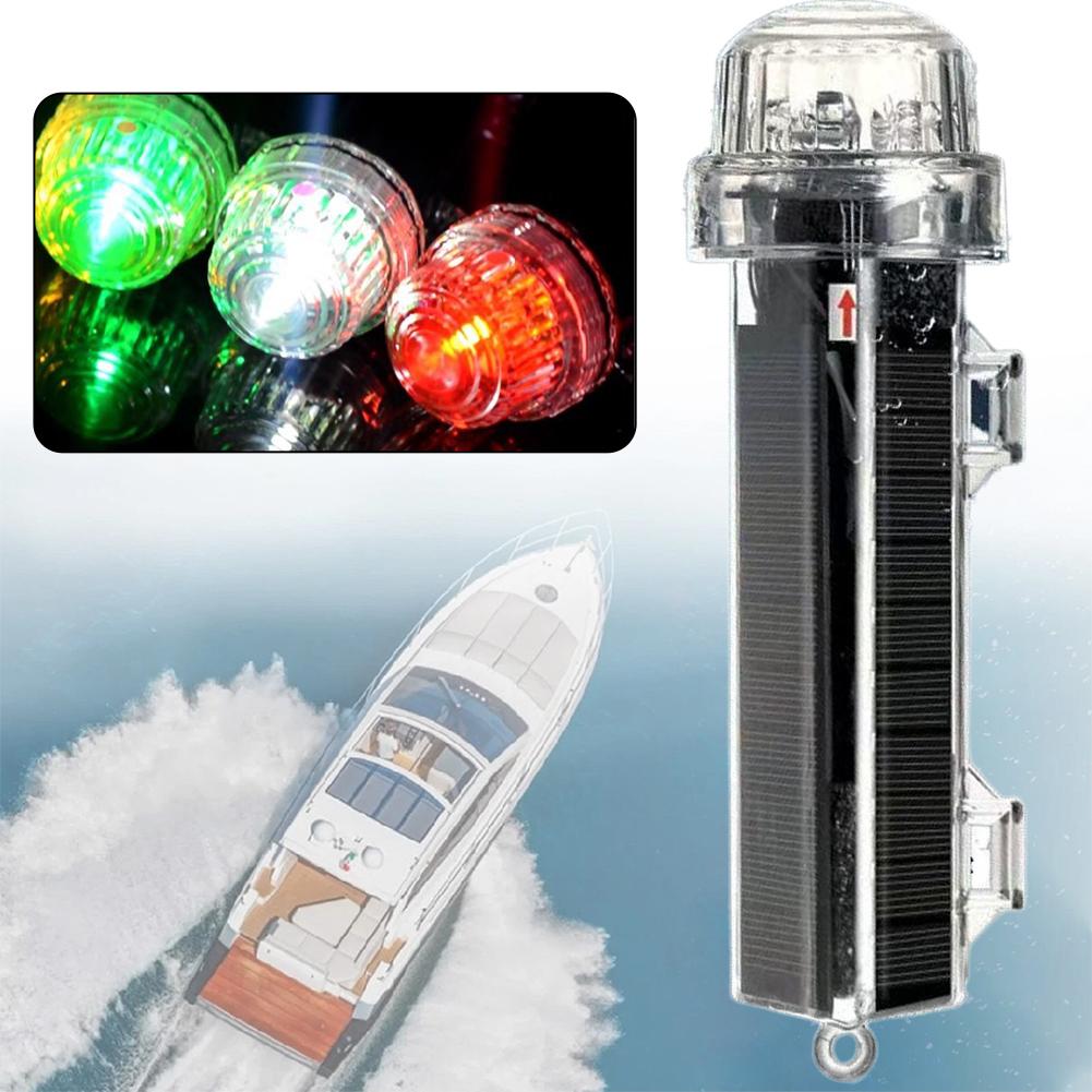 Solar Ocean Signal Light Navig - Fishing Boat Navigation Light ulasan dan harga
