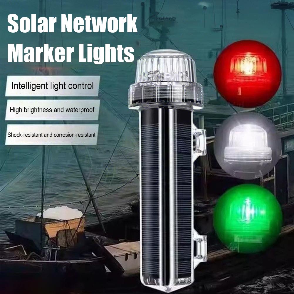 Solar Ocean Signal Light Navig - Fishing Boat Navigation Light ulasan dan harga