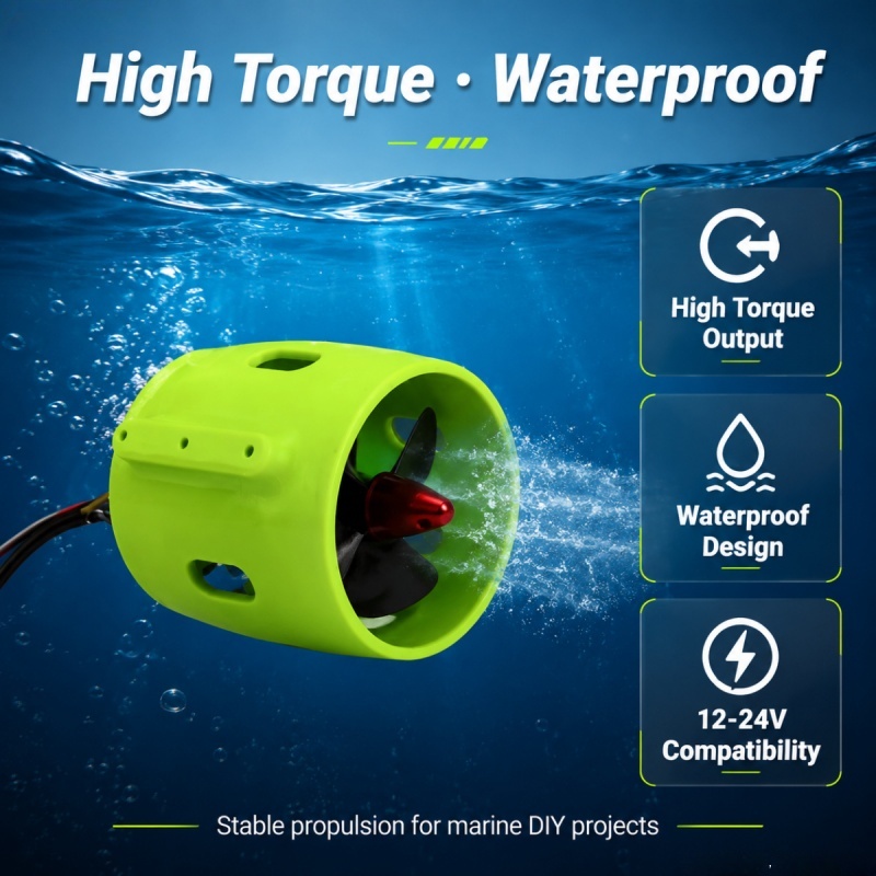 12-24V 20A Brushless Underwate - Fishing Boat Oar ulasan dan harga